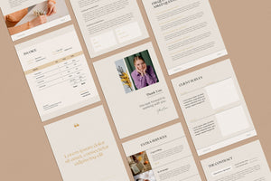 BALANCE | Client Welcome Packet Canva Template