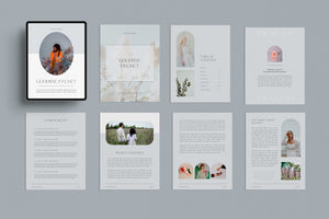 CRAFTY | Client Goodbye Packet Canva Template